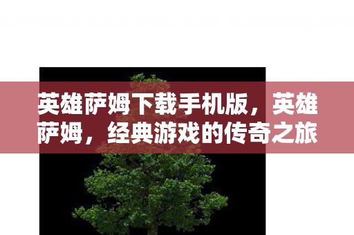 英雄萨姆下载手机版，英雄萨姆，经典游戏的传奇之旅