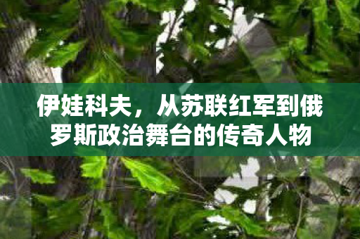 伊娃科夫，从苏联红军到俄罗斯政治舞台的传奇人物
