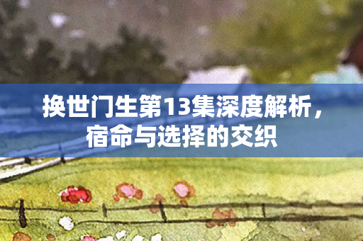 换世门生第13集深度解析，宿命与选择的交织