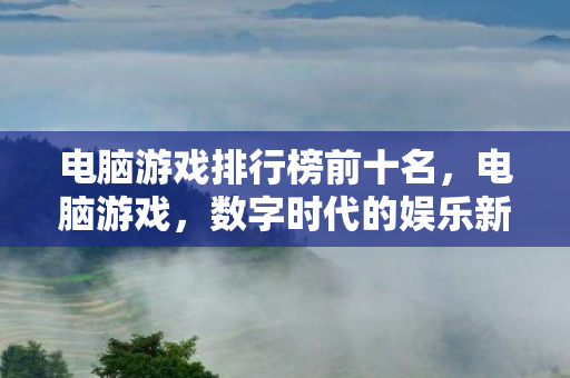 电脑游戏排行榜前十名，电脑游戏，数字时代的娱乐新宠