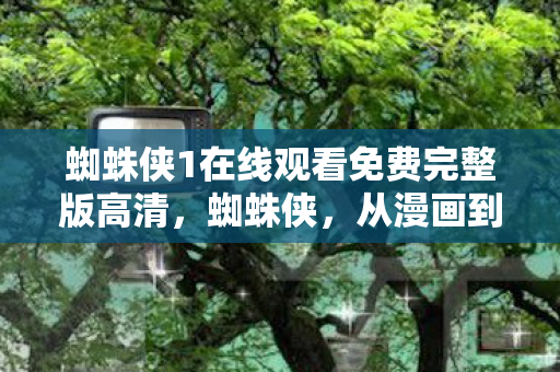 蜘蛛侠1在线观看免费完整版高清，蜘蛛侠，从漫画到电影的传奇之旅