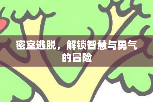 密室逃脱，解锁智慧与勇气的冒险