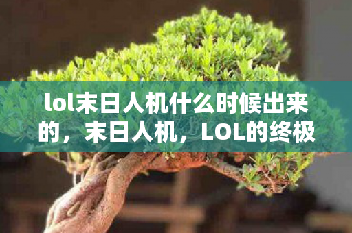 lol末日人机什么时候出来的，末日人机，LOL的终极挑战即将来临？