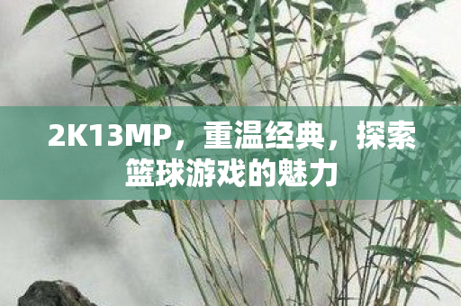 2K13MP，重温经典，探索篮球游戏的魅力