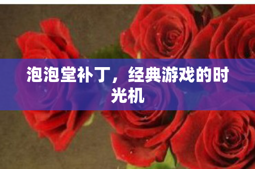 泡泡堂补丁，经典游戏的时光机