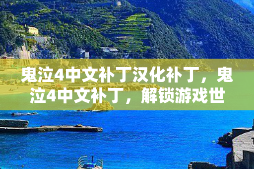 鬼泣4中文补丁汉化补丁，鬼泣4中文补丁，解锁游戏世界的语言魅力