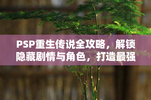 PSP重生传说全攻略，解锁隐藏剧情与角色，打造最强阵容！