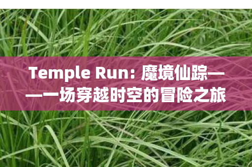Temple Run: 魔境仙踪——一场穿越时空的冒险之旅