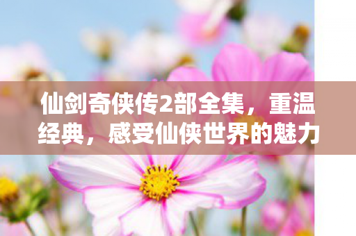 仙剑奇侠传2部全集，重温经典，感受仙侠世界的魅力