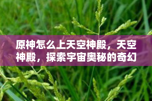 原神怎么上天空神殿，天空神殿，探索宇宙奥秘的奇幻之旅