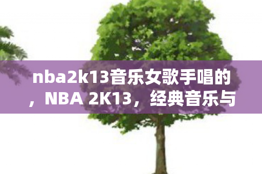 nba2k13音乐女歌手唱的，NBA 2K13，经典音乐与游戏氛围的完美融合