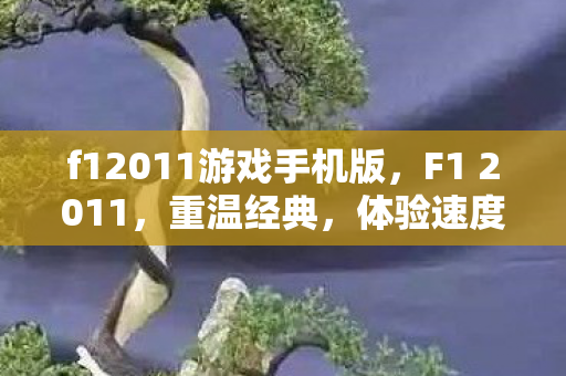 f12011游戏手机版，F1 2011，重温经典，体验速度与激情的赛车之旅