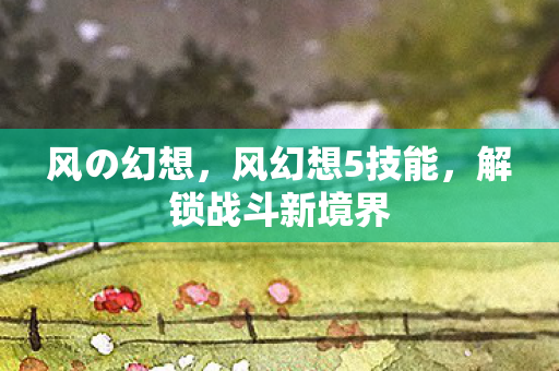 风の幻想，风幻想5技能，解锁战斗新境界