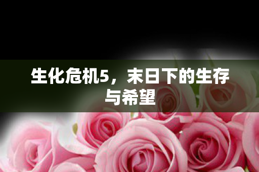 生化危机5，末日下的生存与希望