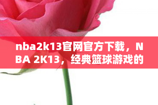 nba2k13官网官方下载图片