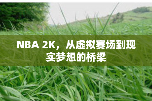 NBA 2K，从虚拟赛场到现实梦想的桥梁