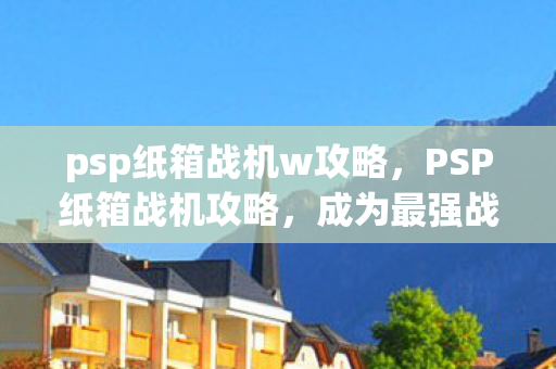 psp纸箱战机w攻略图片