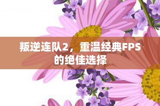 叛逆连队2，重温经典FPS的绝佳选择
