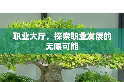 职业大厅，探索职业发展的无限可能