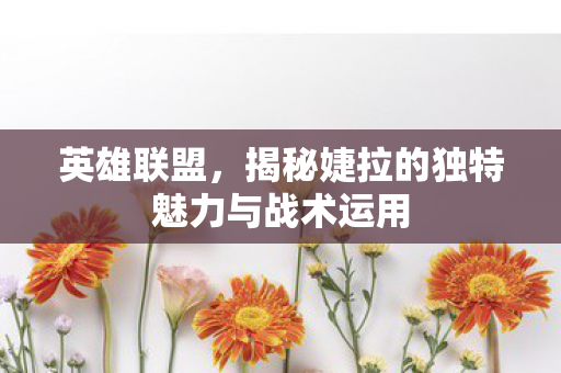 英雄联盟，揭秘婕拉的独特魅力与战术运用