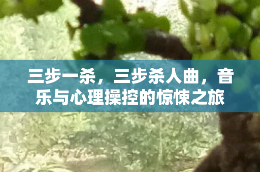 三步一杀,三步杀人曲,音乐与心理操控的惊悚之旅 三步一杀,三步杀人曲,音乐与心理操控的惊悚之旅