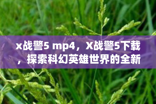 x战警5 mp4，X战警5下载，探索科幻英雄世界的全新篇章