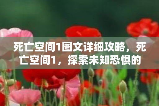 死亡空间1图文详细攻略，死亡空间1，探索未知恐惧的科幻恐怖之旅