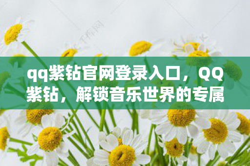 解锁音乐世界的专属特权图片