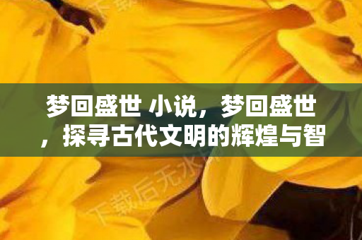 梦回盛世 小说，梦回盛世，探寻古代文明的辉煌与智慧