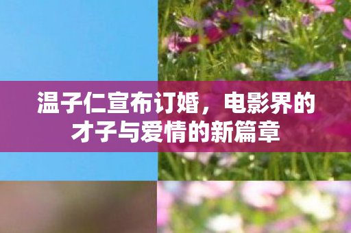 温子仁宣布订婚,电影界的才子与爱情的新篇章 温子仁宣布订婚,电影界的才子与爱情的新篇章