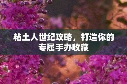 粘土人世纪攻略,打造你的专属手办收藏 粘土人世纪攻略,打造你的专属手办收藏