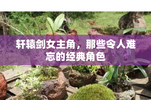 轩辕剑女主角，那些令人难忘的经典角色