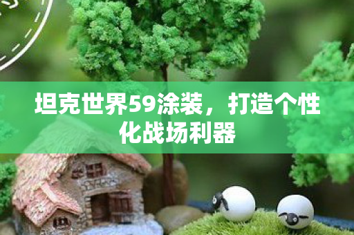 打造个性化战场利器图片