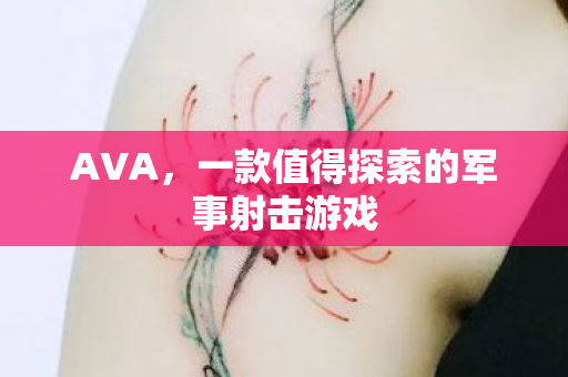 AVA，一款值得探索的军事射击游戏