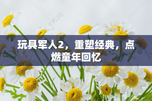 玩具军人2,重塑经典,点燃童年回忆 玩具军人2,重塑经典,点燃童年回忆