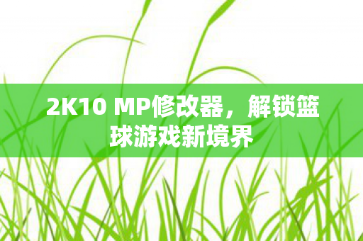 2K10 MP修改器，解锁篮球游戏新境界