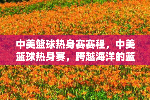 中美篮球热身赛赛程，中美篮球热身赛，跨越海洋的篮球友谊