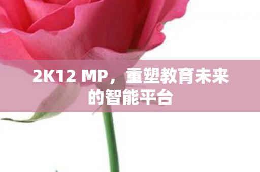 2K12 MP，重塑教育未来的智能平台
