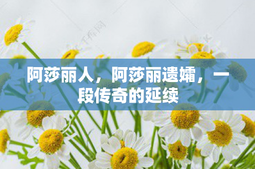 阿莎丽人,阿莎丽遗孀,一段传奇的延续 阿莎丽人,阿莎丽遗孀,一段传奇的延续