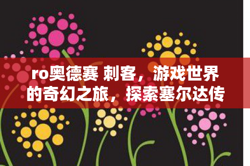 ro奥德赛 刺客，游戏世界的奇幻之旅，探索塞尔达传说，旷野之息中的奥秘