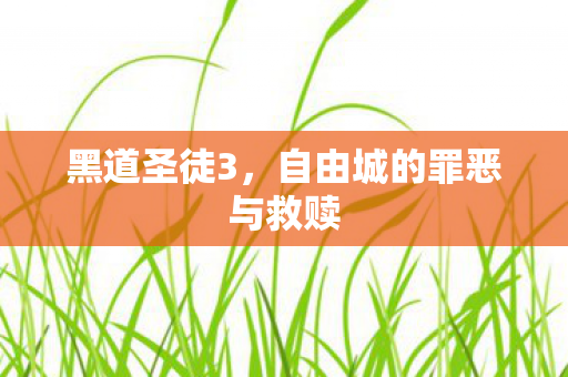黑道圣徒3,自由城的罪恶与救赎 黑道圣徒3,自由城的罪恶与救赎
