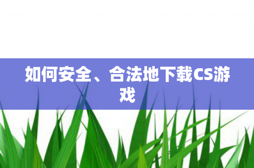 如何安全、合法地下载CS游戏
