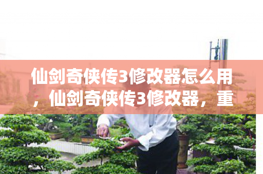 仙剑奇侠传3修改器怎么用，仙剑奇侠传3修改器，重温经典，解锁无限可能