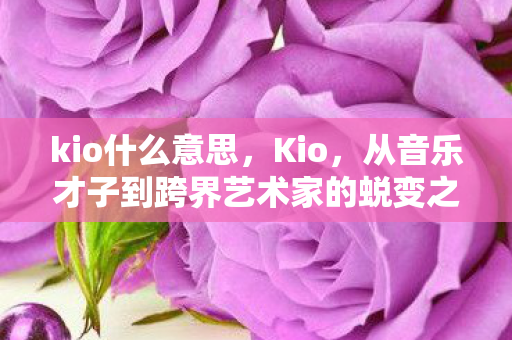 kio什么意思，Kio，从音乐才子到跨界艺术家的蜕变之旅