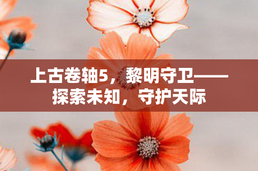 上古卷轴5，黎明守卫——探索未知，守护天际