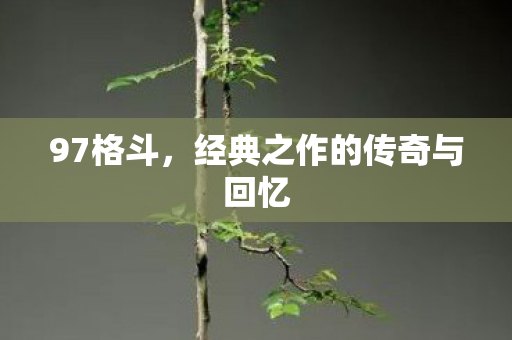 97格斗，经典之作的传奇与回忆