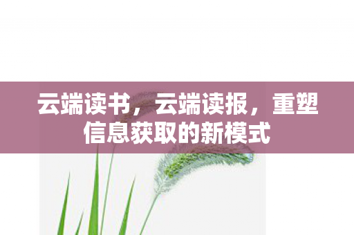 重塑信息获取的新模式图片