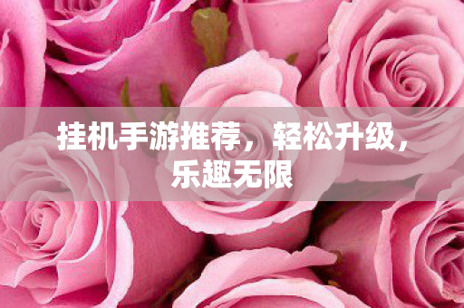 挂机手游推荐，轻松升级，乐趣无限