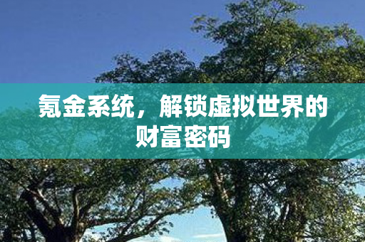 解锁虚拟世界的财富密码图片