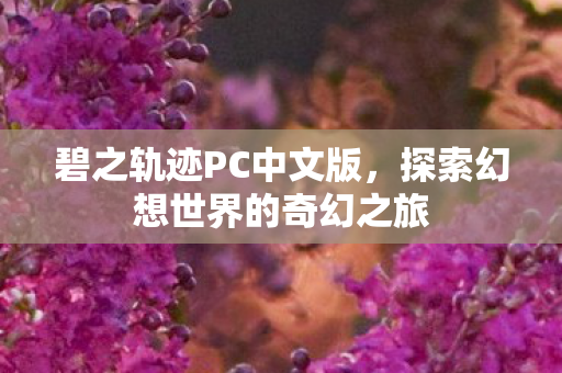 探索幻想世界的奇幻之旅图片